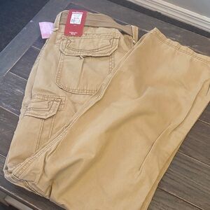UNIONBAY Men's Khaki Cargo Pants